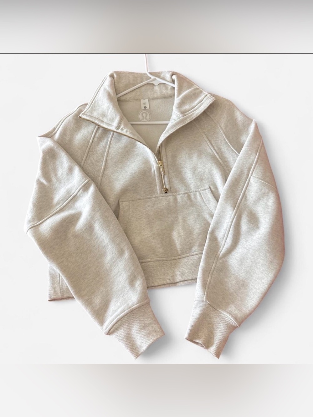 Lululemon Scuba Oversized Funnel Neck Half Zip